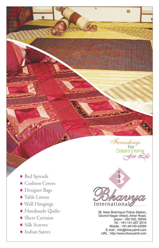 Magazine Ad Design - Bhavya International