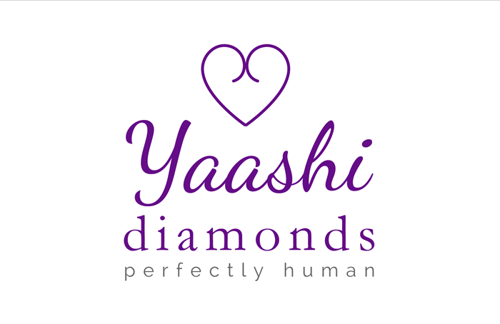 Minimalistic Logo Design - Yaashi Diamonds