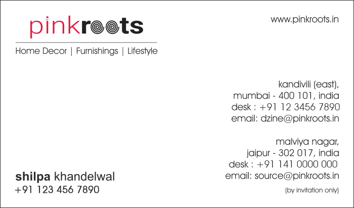 Business Card - Pinkroots