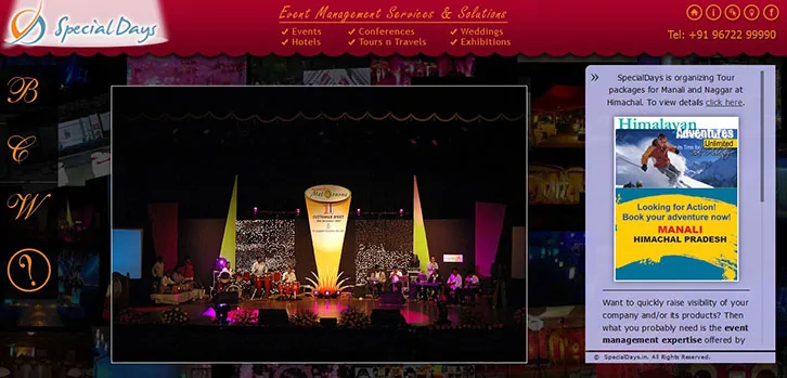 Event Organizing Firm - Special Days