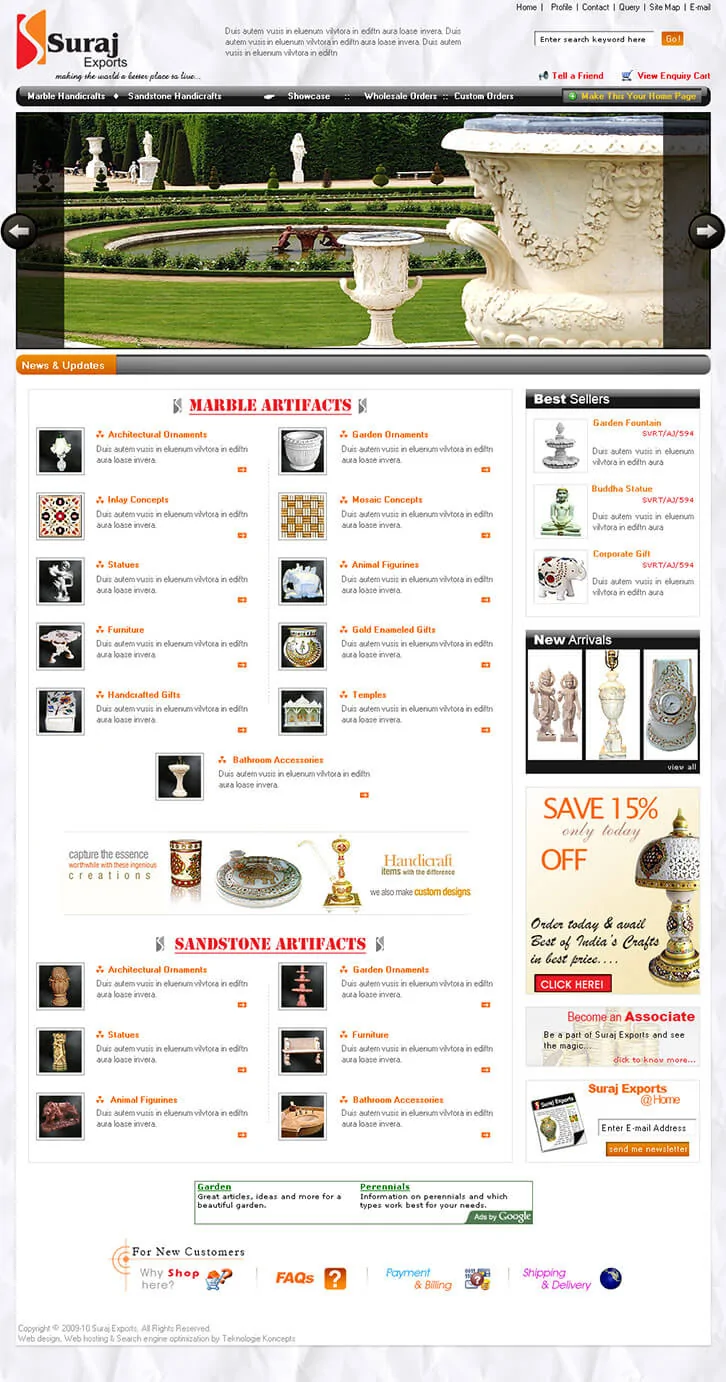 Marble Handicraft Items Exporter - Suraj Exports