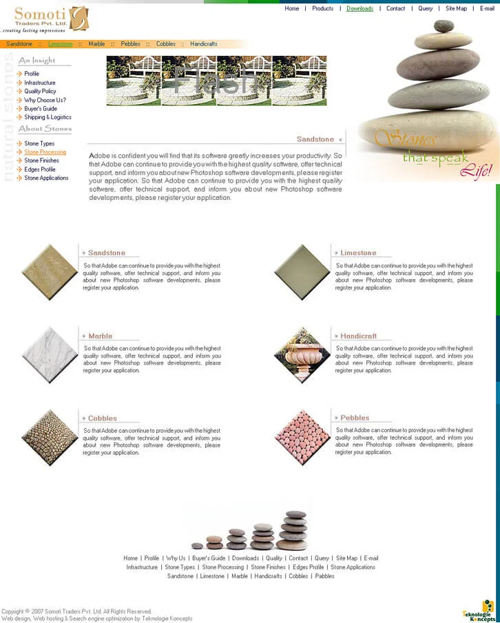 Marble and Sandstone Exporter - Somoti Traders